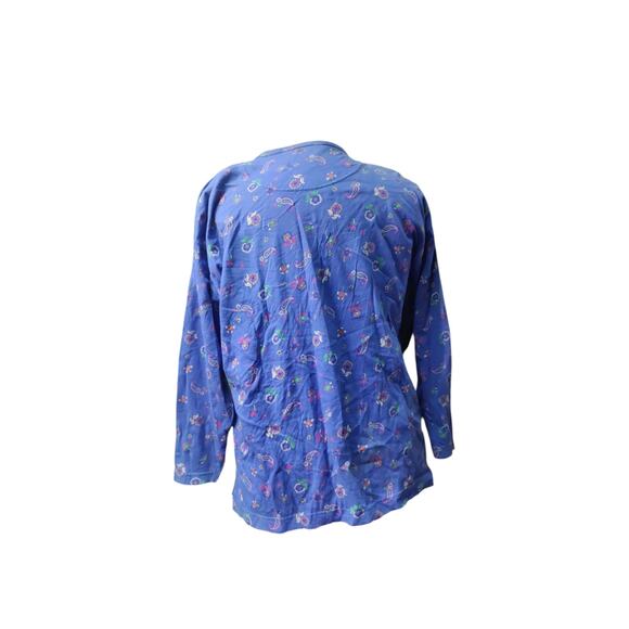 Vintage Liz Wear stirrup pants and blouse set size large - Picture 2 of 4